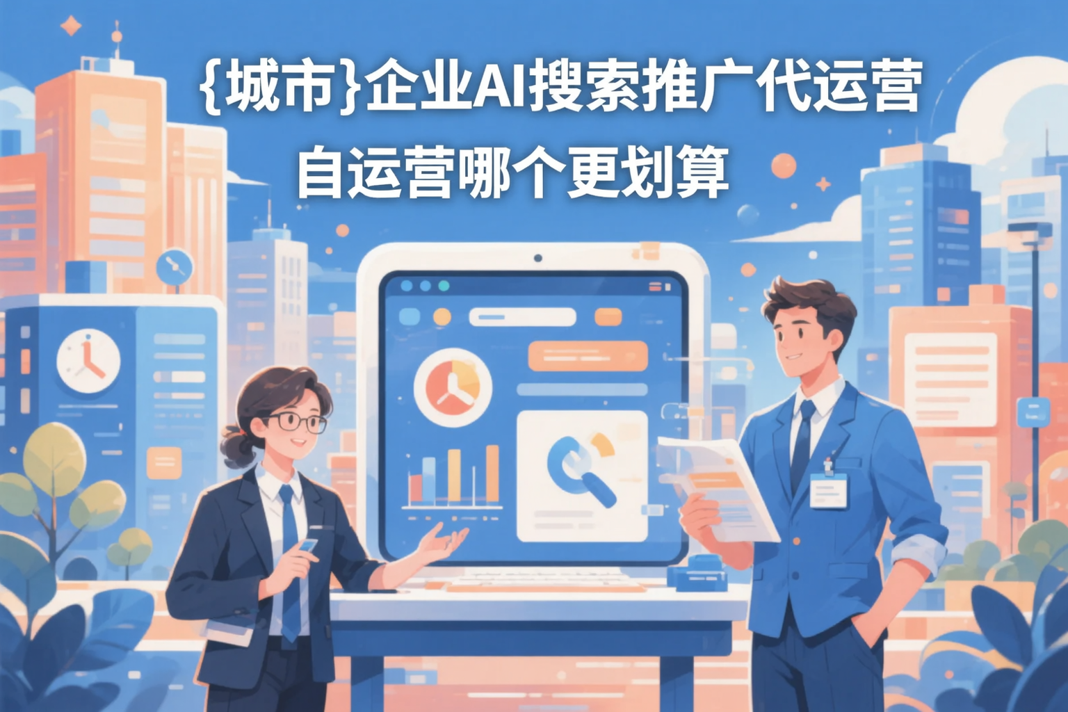宁波企业AI搜索推广代运营和自运营哪个更划算