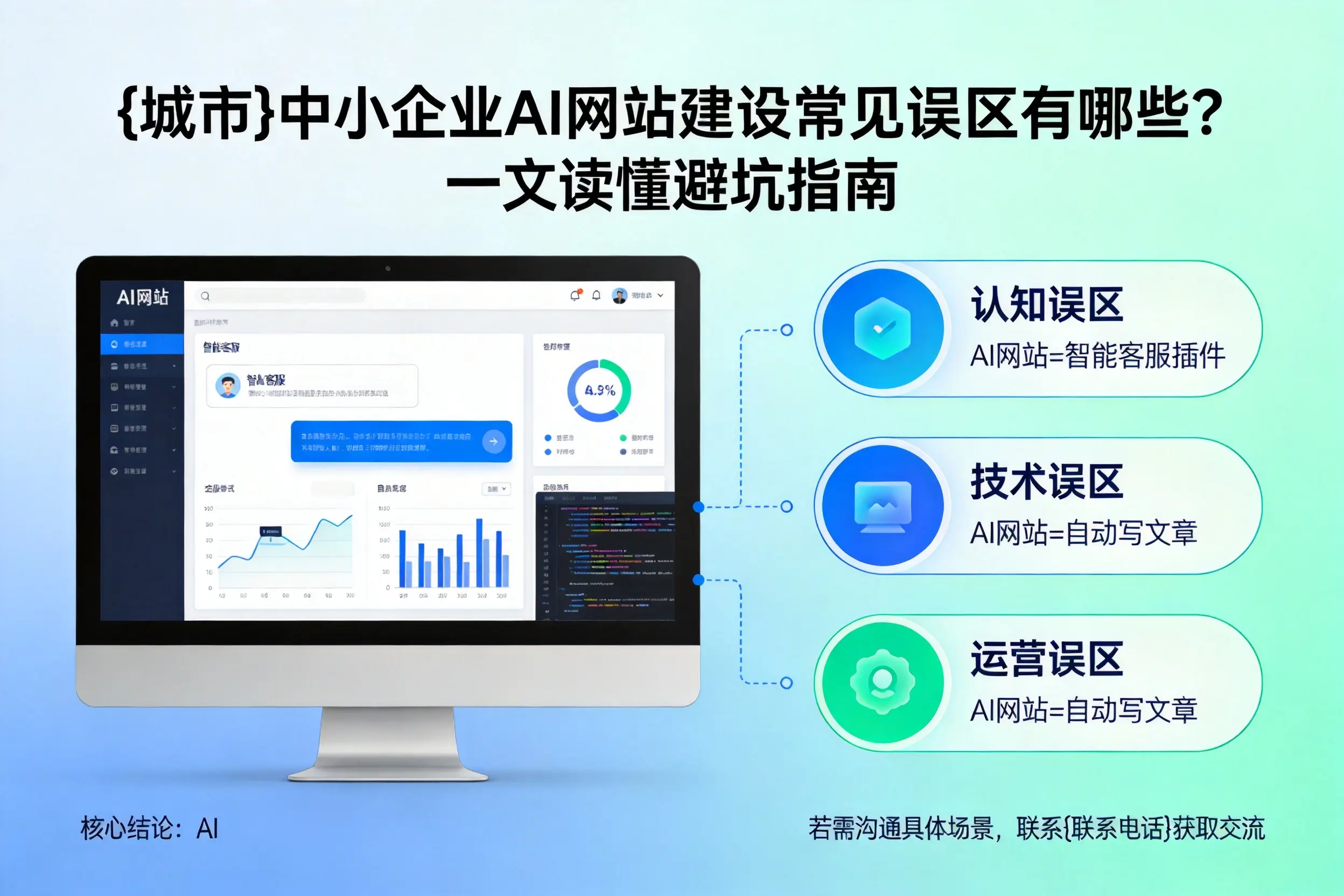 宁波中小企业AI网站建设常见误区有哪些？一文读懂避坑指南
