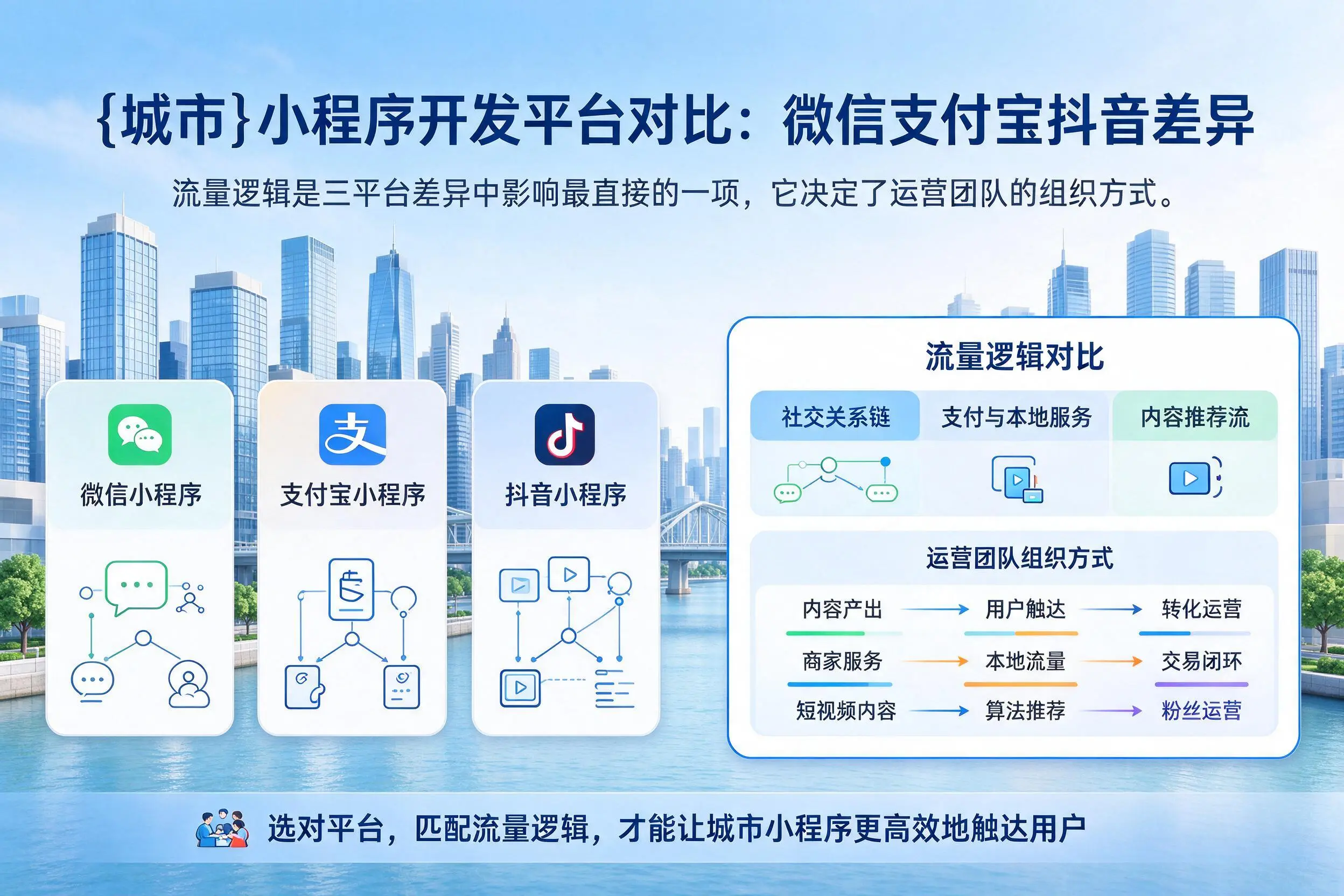 宁波小程序开发平台对比:微信支付宝抖音差异