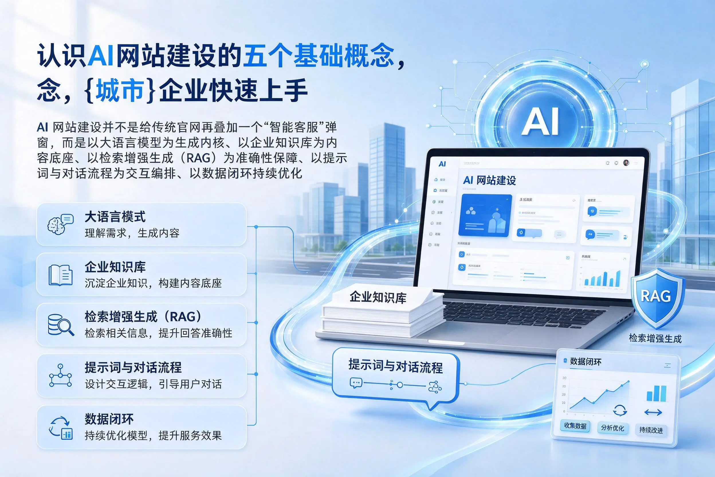 认识AI网站建设的五个基础概念,宁波企业快速上手