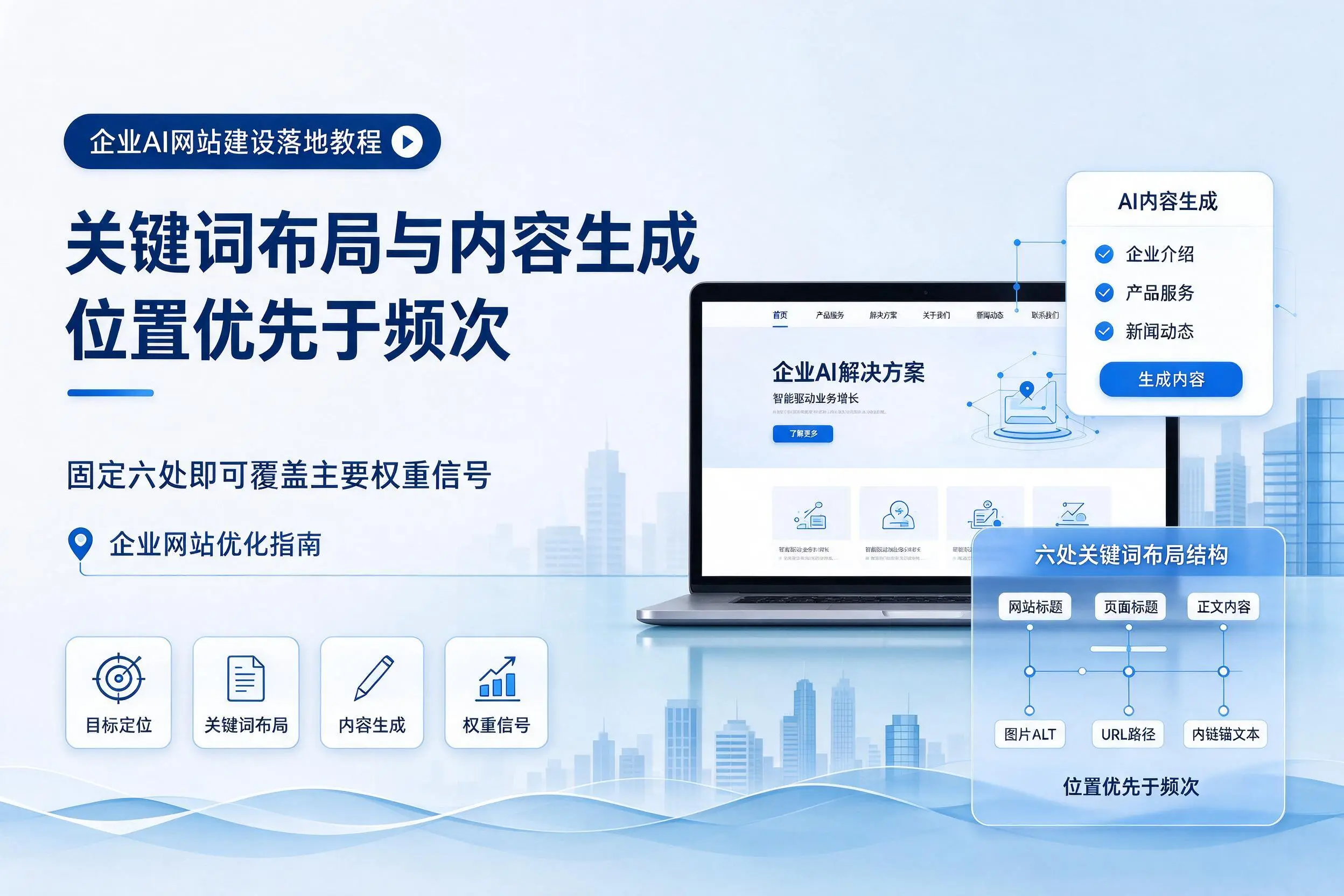 宁波企业AI网站建设落地教程：关键词布局与内容生成